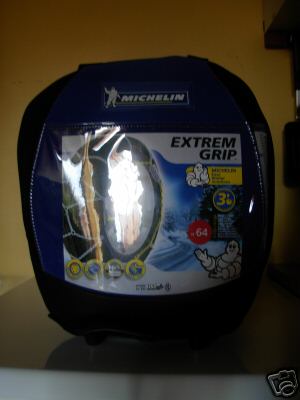 vend cha�nes neige NEUVES Extrem Grip Michelin pour nombreux pneux (clio III...)